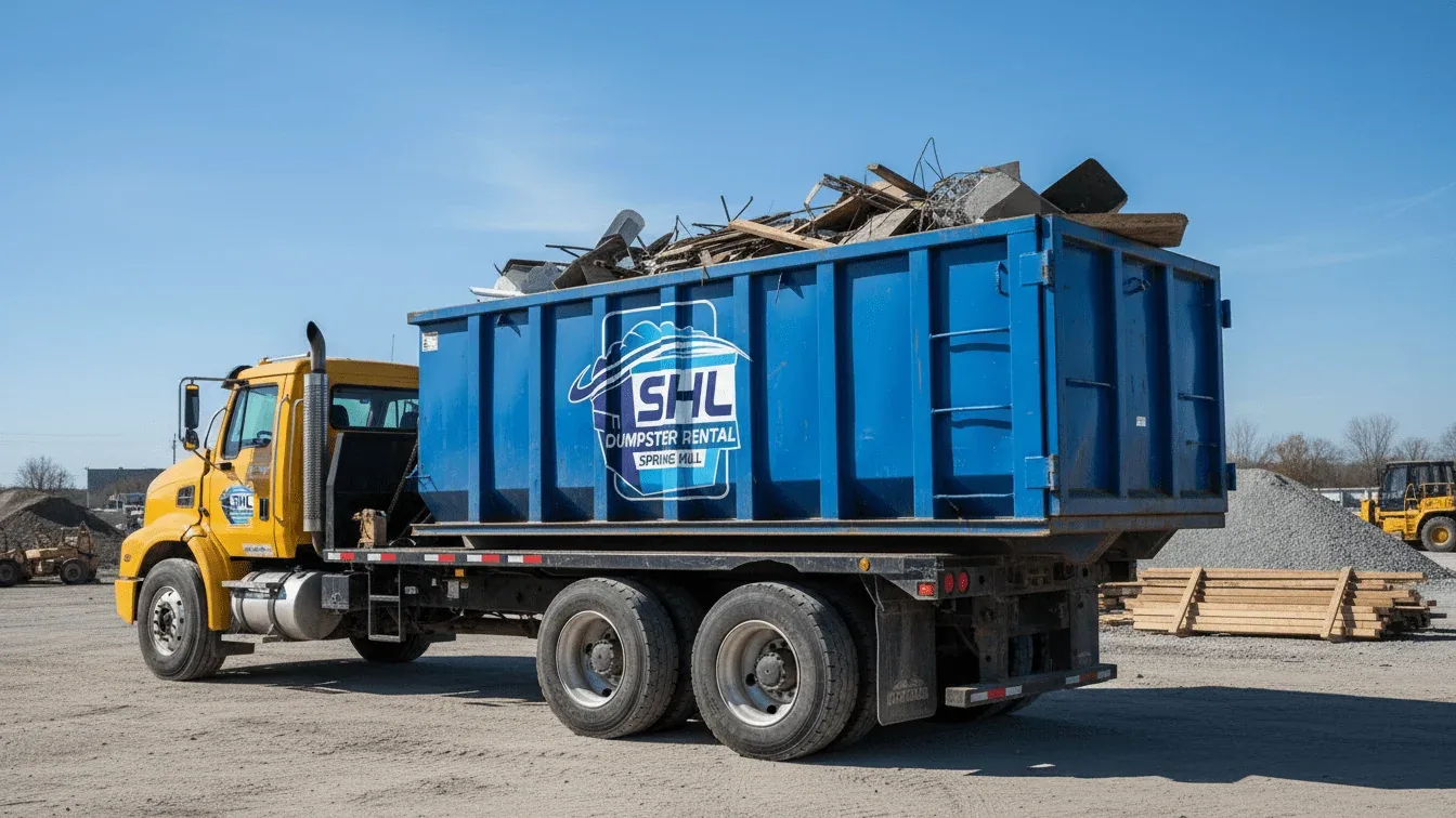 What a Dumpster Rental Actually Costs in Spring Hill