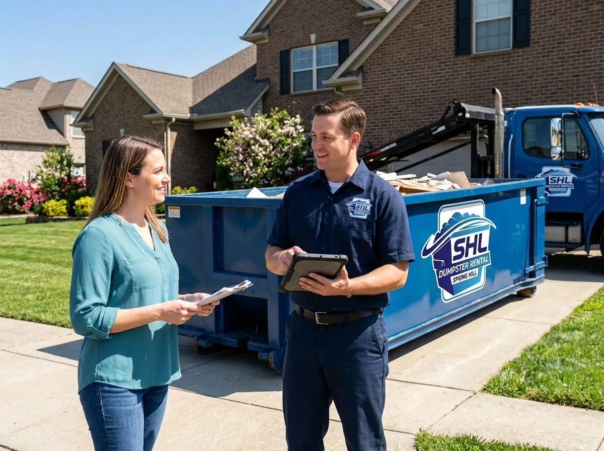 Same-Day Dumpster Rental in Spring Hill, FL